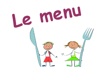 Menus de cantine des mois de juin et juillet